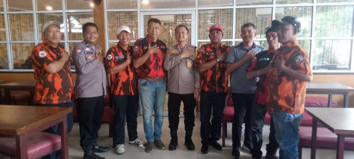 Menghadapi Pilkada 2024, Kompol Herman Cooling System Bersama Ormas Pemuda Pancasila