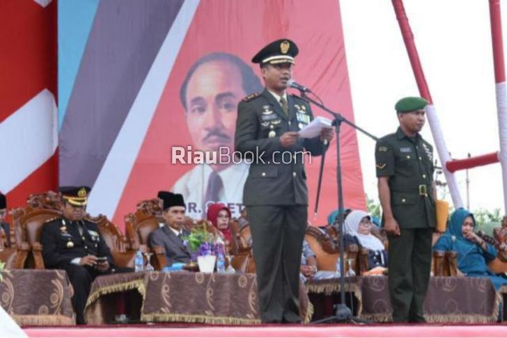 Dari Peringatan Hari Pahlawan, Dandim Bengkalis: Kita Harus Jadi Bangsa MandiriÂ 