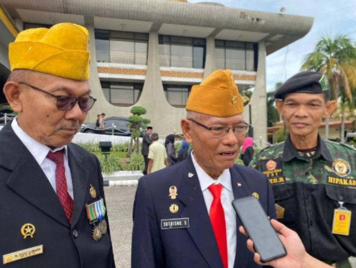 Begini Pesan Veteran di Hari Pahlawan untuk Generasi Muda di Riau