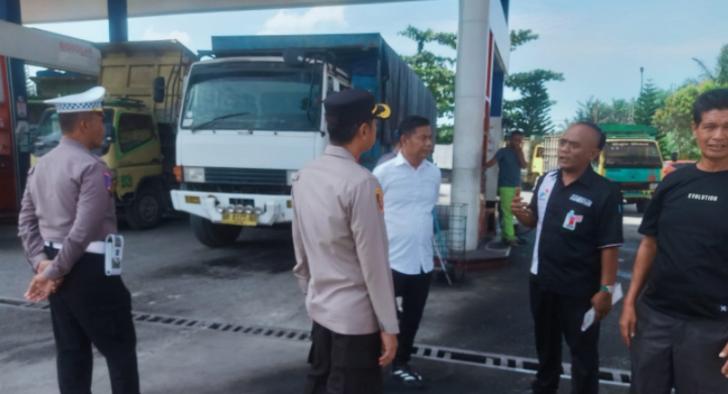 Polsek Kandis Tinjau Ketersediaan BBM Jelang Idul Fitri, Pastikan Stok Aman dan Distribusi Lancar
