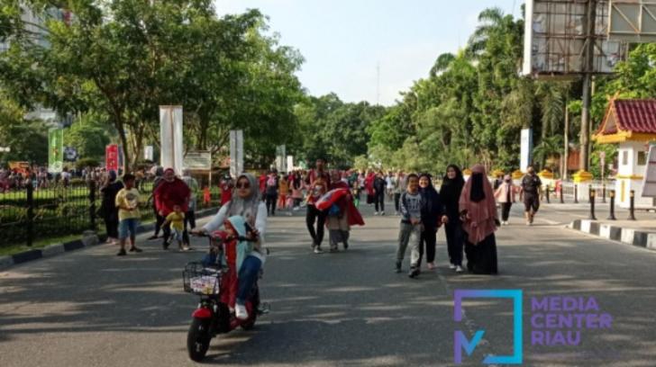 Rute Car Free Day Pekanbaru Akan Ditambah Sampai ke Jalan Diponegoro