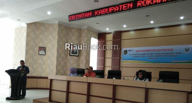 1 Oktober Pemberian Obat Filariasis Massal di Rokan Hilir