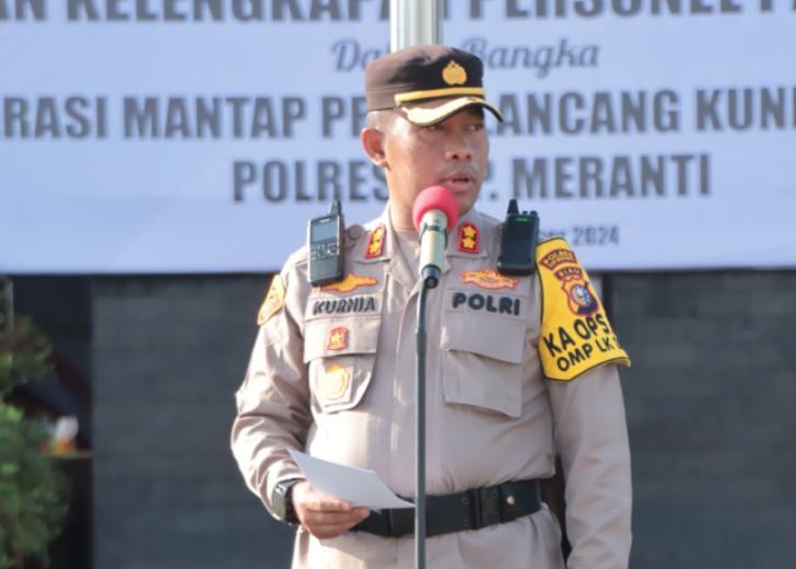 Gelar Apel Perlengkapan, Kapolres Pastikan Personel Siap Laksanakan PAM TPS Pilkada