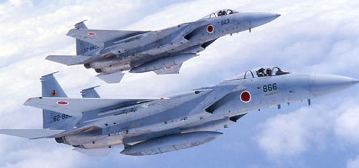 Beijing Murka, Jet Tempur China Dipepet Jet F-15 Jepang