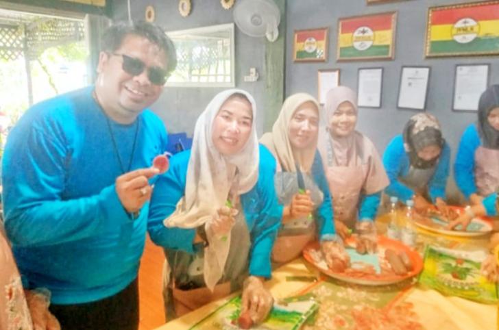 Puluhan PMI Purna di Kepulauan Meranti Mengikuti Pelatihan Kewirausahaan