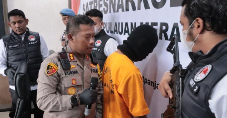 Polres Meranti Tekan Peredaran Narkoba Wilayah Pesisir Wujudkan Situasi Kondusif Menjelang Pemilu