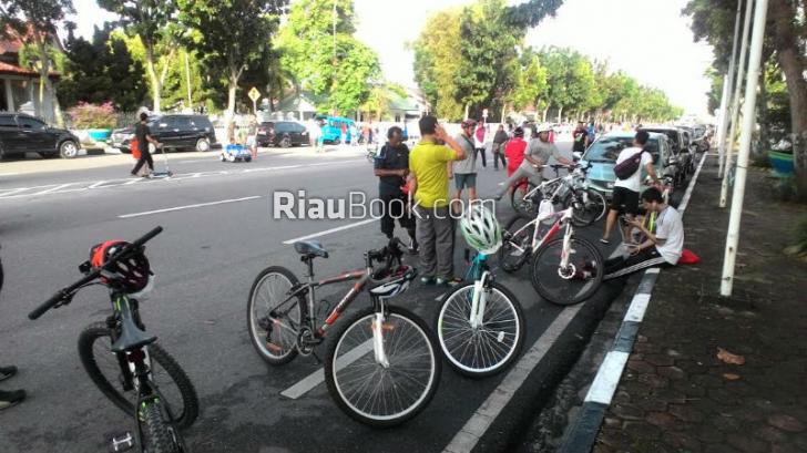 CFD Pekanbaru, Olahraga Bersepeda Paling Diminati