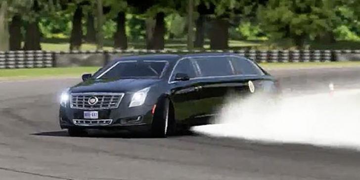 Heboh, Mobil Presiden Obama 'Drifting' di Sirkuit, Dijamin Tercengan Melihat Video Ini