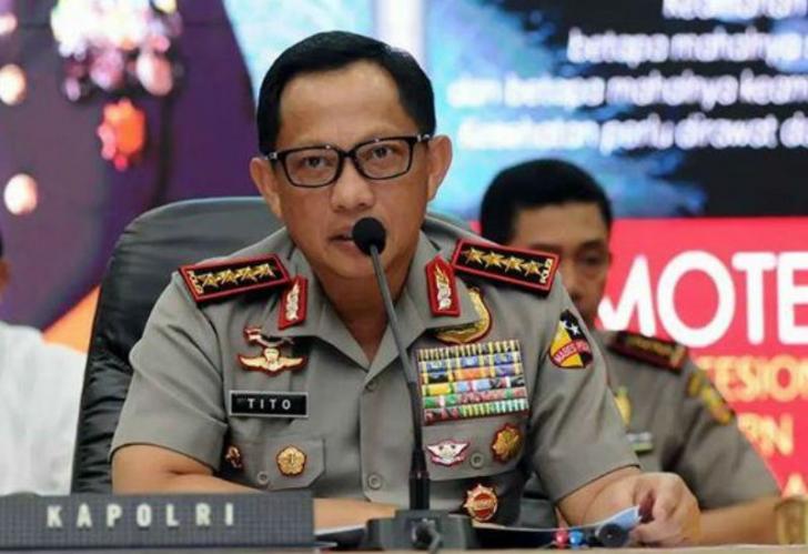 Kapolri Rotasi 160 Pati dan Pamen se Indonesia