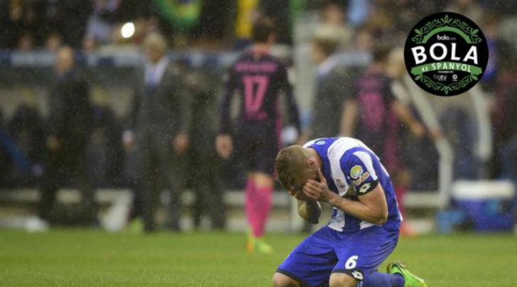 Barcelona Kalah, Suporter Deportivo Berjingkrak Gembira