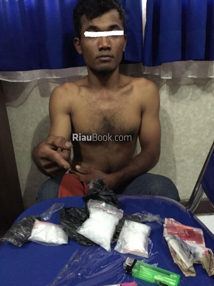 Sempat Kejar-kejaran, Bandar Sabu di Rohil Akhirnya Ditangkap
