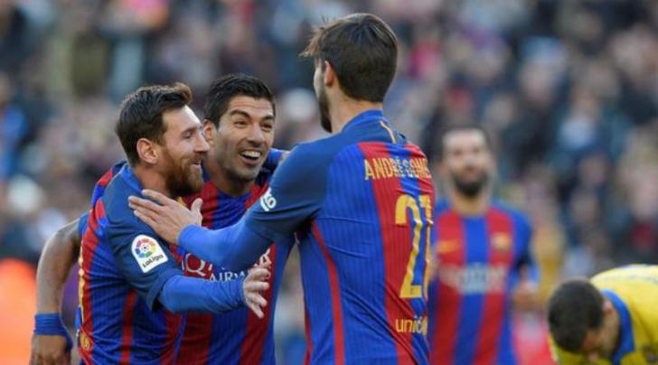 Pertandingan Barcelona Vs Las Palmas Banjir Gol
