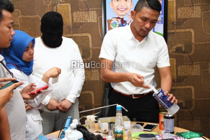 Bahaya Napza, Dinas Kesehatan Inhil Mewaspadainya