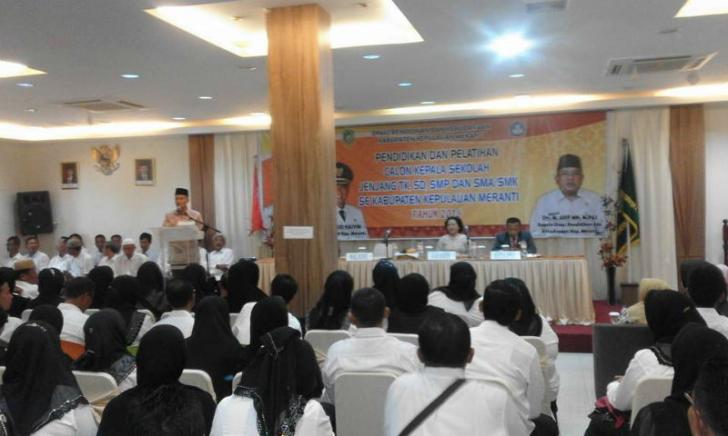 Pembenahan Pendidikan di Meranti Tantangan Setiap Kepsek