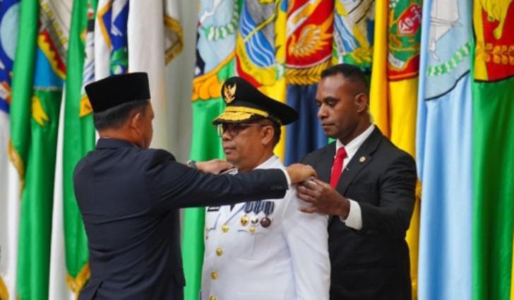 Rektor Unilak Sampaikan Ucapan Selamat kepada Rahman Hadi sebagai Penjabat Gubri