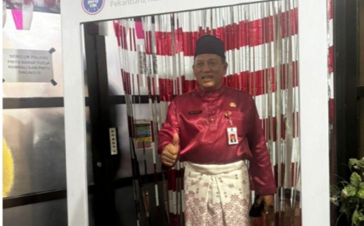 Semarak Hari Kemerdekaan RI, Diskominfotik Riau Lomba Dekorasi Ruangan