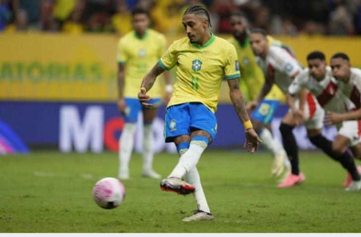 Hasil Pertandingan Brasil vs Peru di Kualifikasi PD 2026