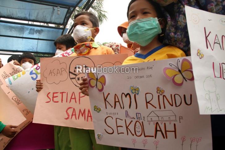 'Mohon Maaf, Bupati Meranti Tak Bisa Setiap Hari Pantau Titik Api'