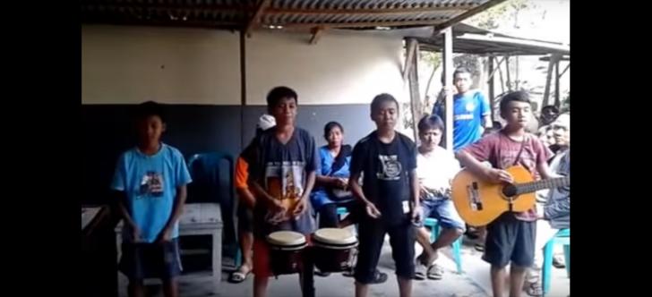 Aksi 5 Bocah Poso ini Jadi Viral