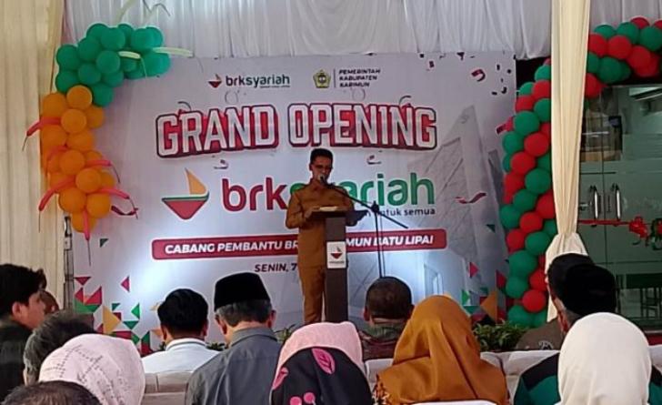 BRK Syariah Buka Kantor Cabang Pembantu di Karimun
