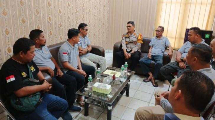 Kapolsek Undang Aliansi Masyarakat Bandar Seikijang, Bahas Kamtibmas Menghadapi Pemilu