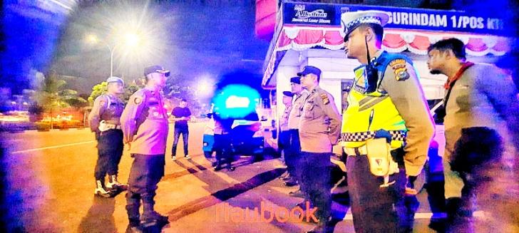 Antisipasi Balap Liar di Pekanbaru, Kompol Herman Pimpin Giat Patroli Malam