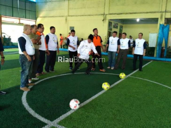 36 Tim Berlaga di Open Tournament Futsal PWI-Polres Bengkalis Cup 2016