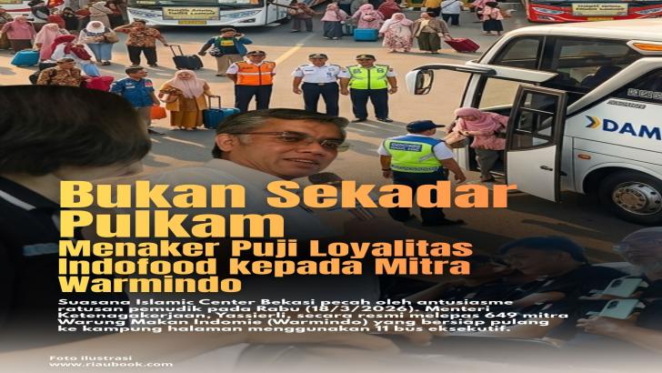 Bukan Sekadar Pulang Kampung, Menaker Puji Loyalitas Indofood kepada Mitra Warmindo