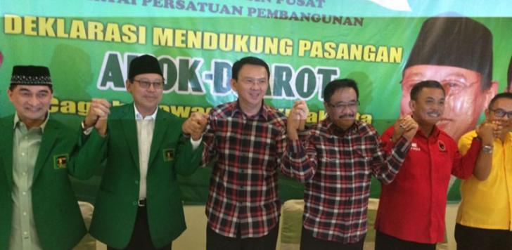 Dukungan PPP Djan Faridz ke Ahok-Djarot Hanya Cek Kosong