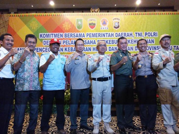 Pangdam Ingatkan Petugas Karhutla Riau Tetap Waspada