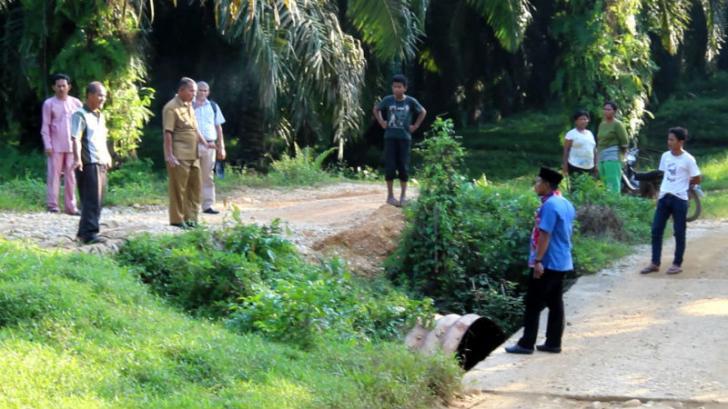Reses Kelmi Amri, Janji Perjuangkan Pembangunan Jembatan Sei Patak