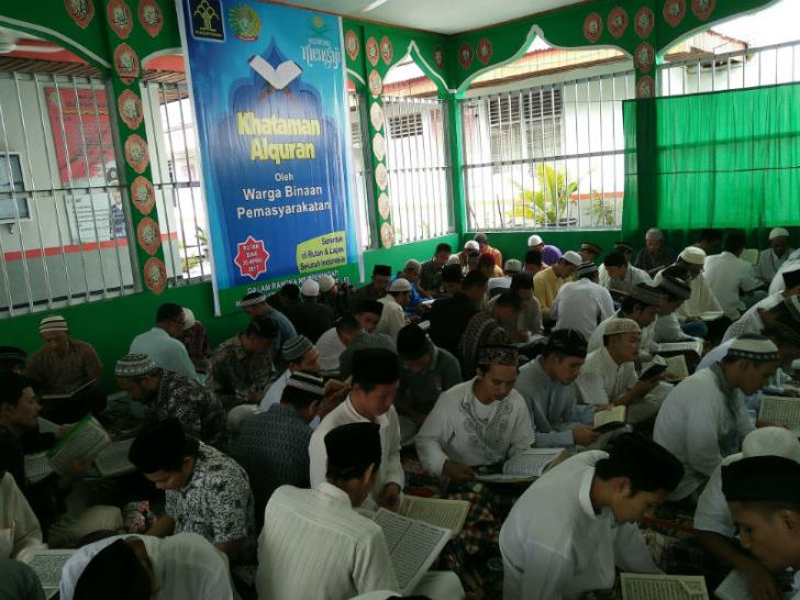 Ratusan Warga Binaan di Siak Khatam Al-Quran