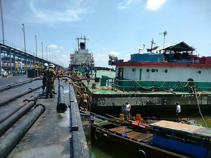 Meski CPO Milik PT KJA Tumpah di Perairan, KLH Dumai Sebut Tidak Ada Pencemaran