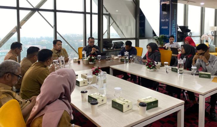 Perluas Transaksi Digital, BRK Syariah dan Pemkab Kampar Bahas Integrasi QRIS Realtime Spliting Pajak Daerah