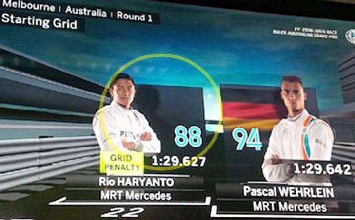 Haah, Foto Rio di Starting Grid GP Australia Tanpa Bendera Indonesia