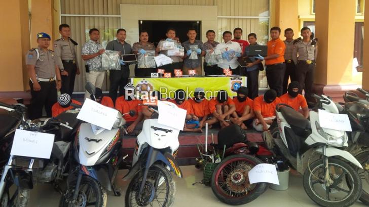 Orang-orang ini Keluar Masuk Penjara, Kerjanya Curanmor di Siak