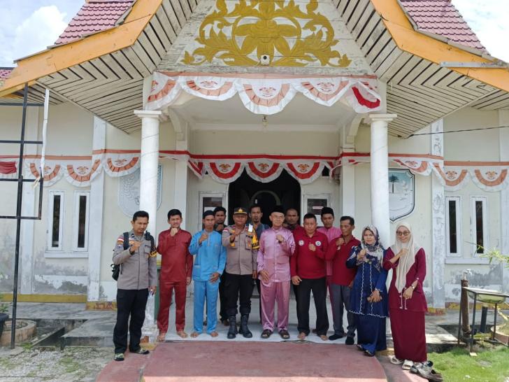 Wujudkan Pilkada Damai, Polsek Rangsang Barat Gencar Melaksanakan Cooling System