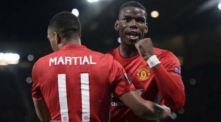 Manchester United Menang Besar, Paul Pogba Sumbangkan Dua Gol