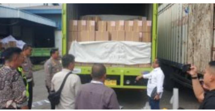Sembilan Juta Surat Suara Pilkada Riau Dikirim ke Percetakan