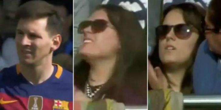 Lionel Messi 'Patahkan' Tangan Wanita Saat Laga Barcelona 'Versus' Villareal