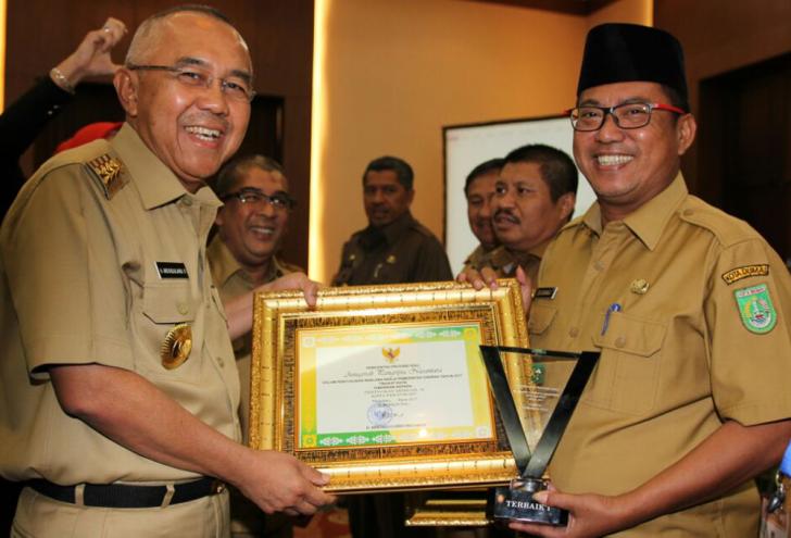 Kota Dumai Terima Anugerah Pangripta Nusantara Tingkat Provinsi Riau