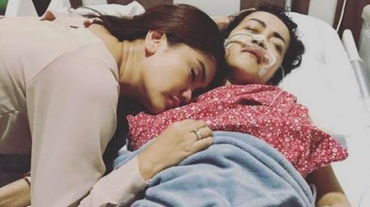 Keluarga Kumpul di Rumah Sakit Tempat Julia Perez Dirawat, Undang Ustadz Gelar Pengajian