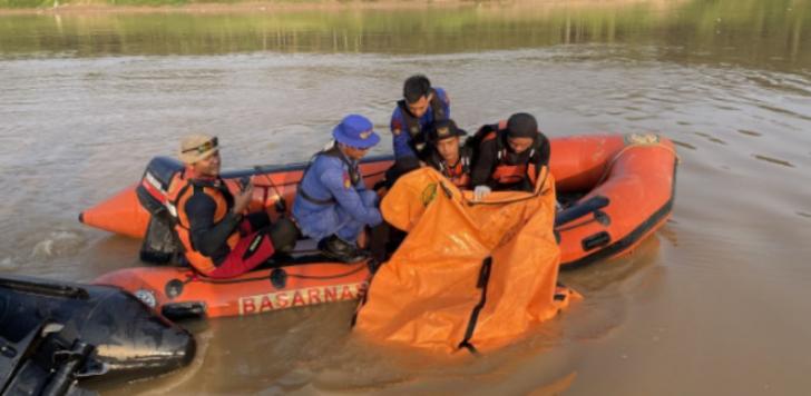 Dua Hari Pencarian, Korban Tenggelam di Sungai Kuantan Ditemukan