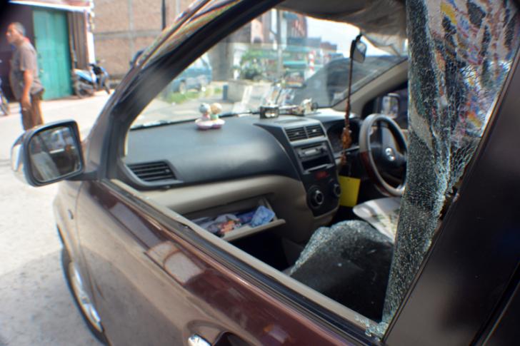 Kaca Mobil di Pecah, Uang Senilai RP 17 Juta Lenyap Disikat Maling