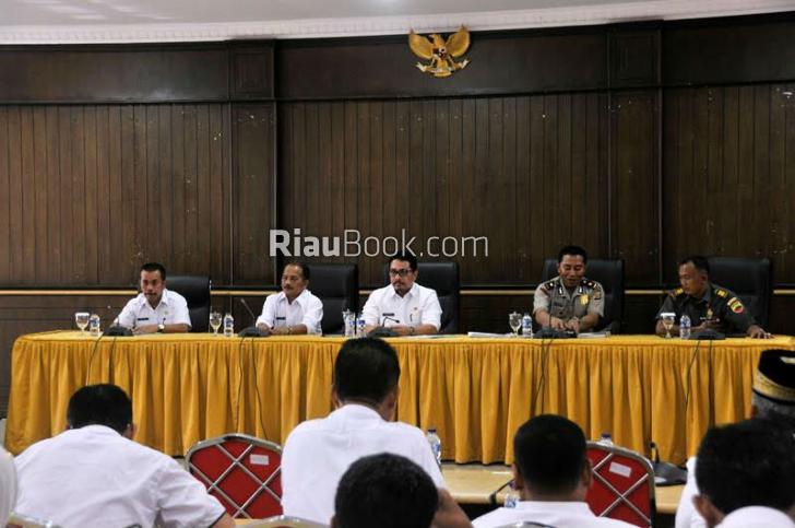 Jelang Natal dan Tahun Baru, Pemkab Inhu Gelar Rakor Persiapan