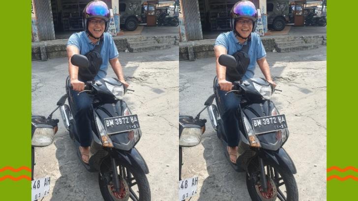 Di Riau Ada Jenderal TNI Hidup Sederhana, Ke Mana-mana Naik Motor