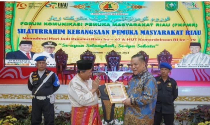 SF Hariyanto Silaturahmi Kebangsaan Pemuka Masyarakat Riau