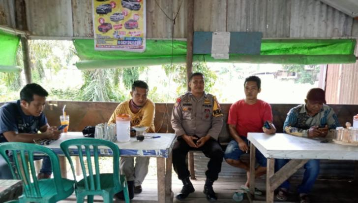 Berikut Pesan Penting Bhabinkamtibmas Payung Sekaki Wujudkan Pilkada Damai