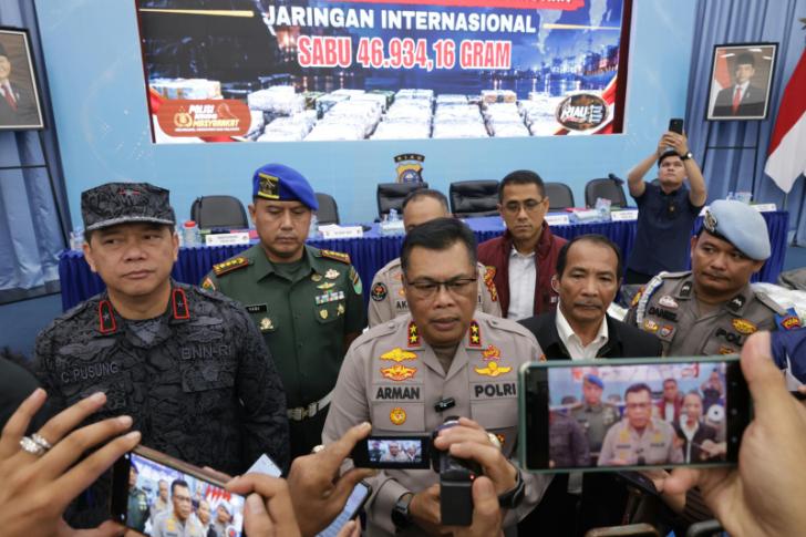 Dua Pekan Kepemimpinan Kapolda Irjen Arman, Polda Riau Ungkap 29 Kasus Narkoba dan Sita 101 Kg Narkotika