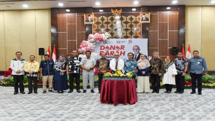 Wujud Kepedulian, Pegawai BRK Syariah Aktif Ikuti Kegiatan Donor Darah